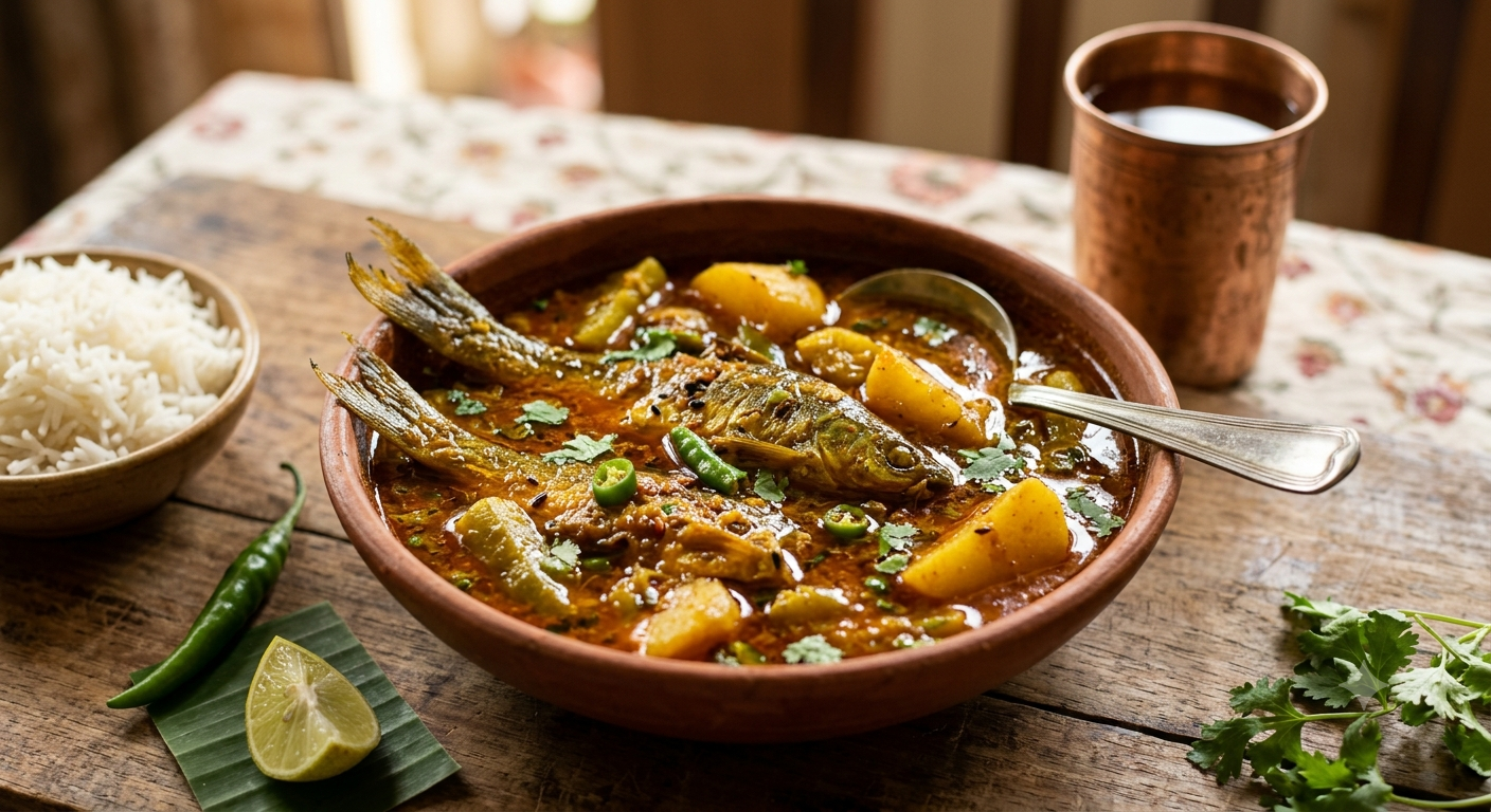 Tangra Fish Curry