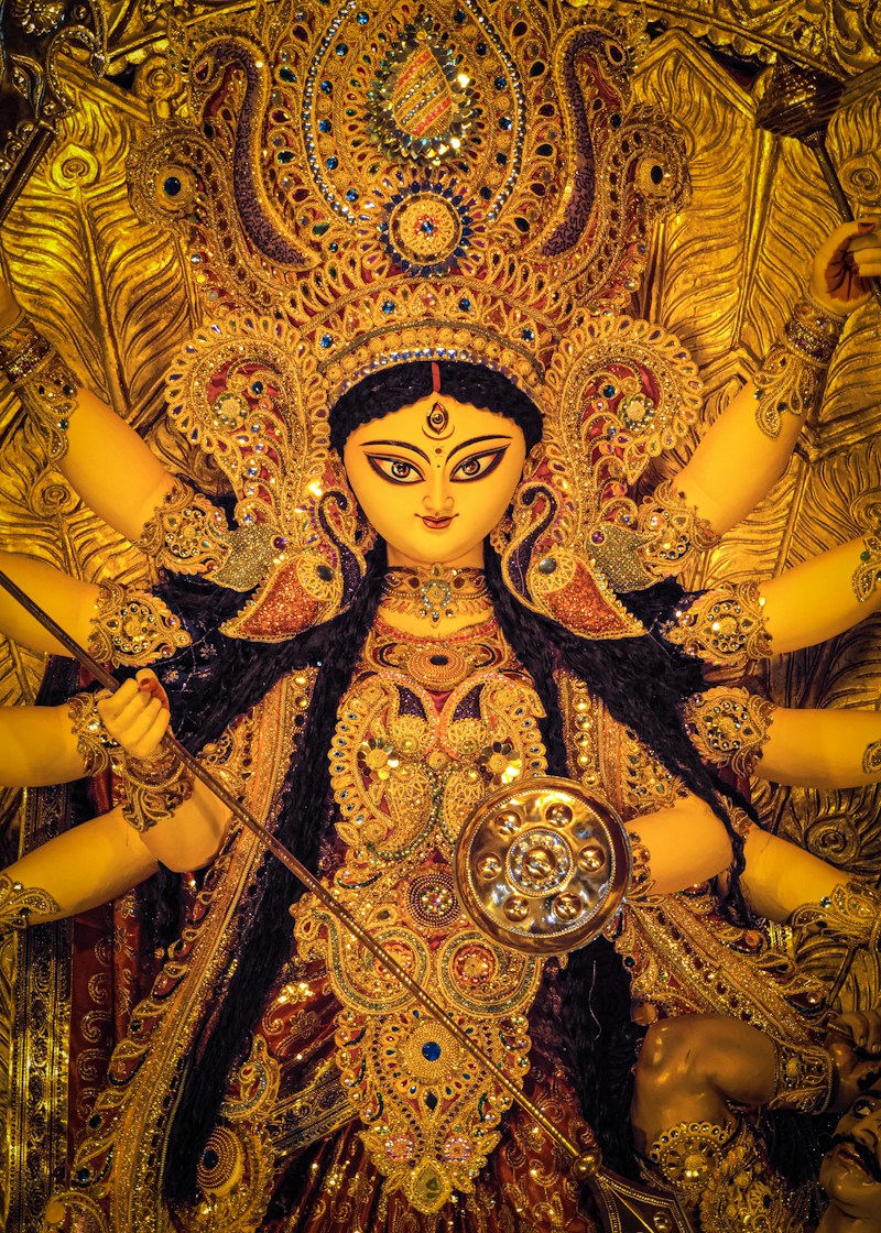 Goddess Durga — Durga Puja greetings